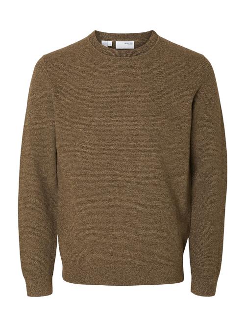 SELECTED Pullover 'SLHROSS'  mørkebrun