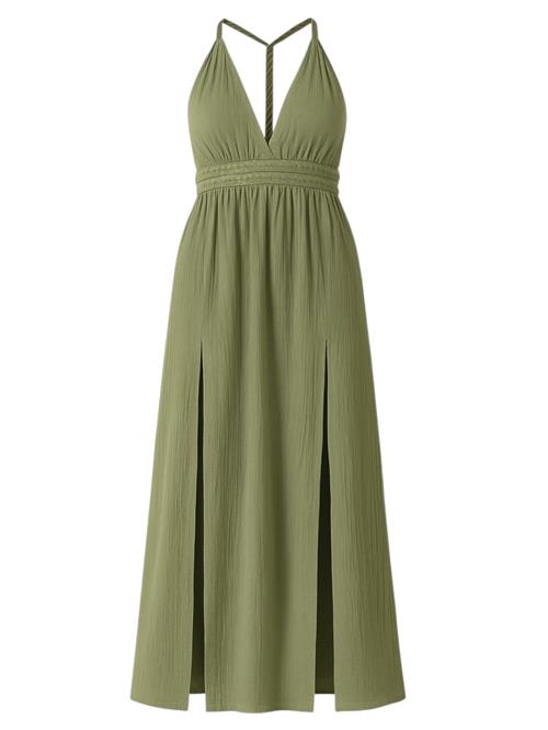 WENOR Kjole 'AURELA-BOHO'  oliven