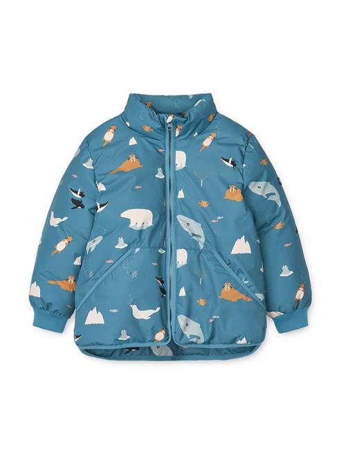 Liewood Overgangsjakke 'Brantley'  camel / azur / dueblå / hvid