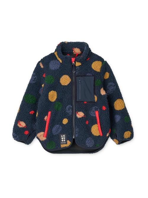 Liewood Overgangsjakke 'Nolan'  navy / pueblo / grøn / neonrød