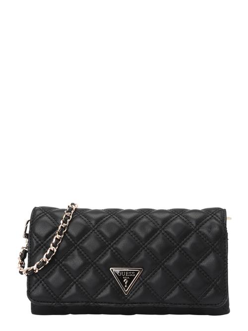 GUESS Skuldertaske 'GIULLY II XBODY FLAP ORGANIZER'  sort