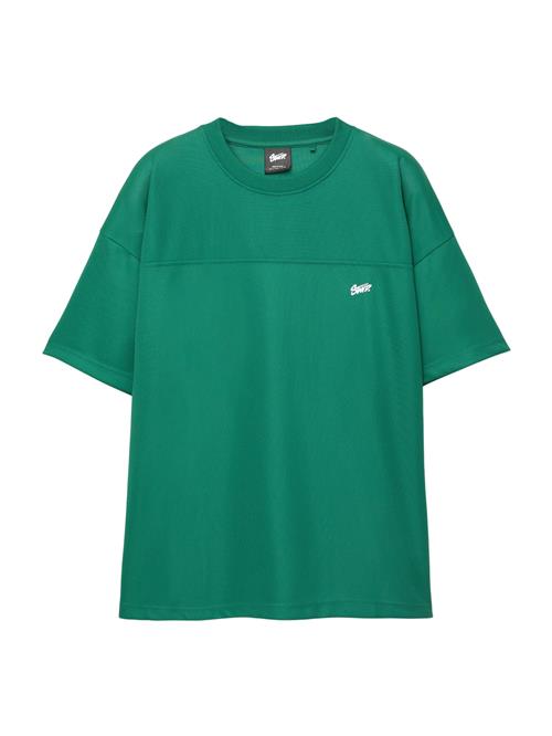 Pull&Bear Bluser & t-shirts 'STWD'  grøn / hvid