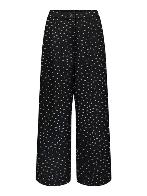 ONLY Bukser 'ONLNOVA'  sort / hvid