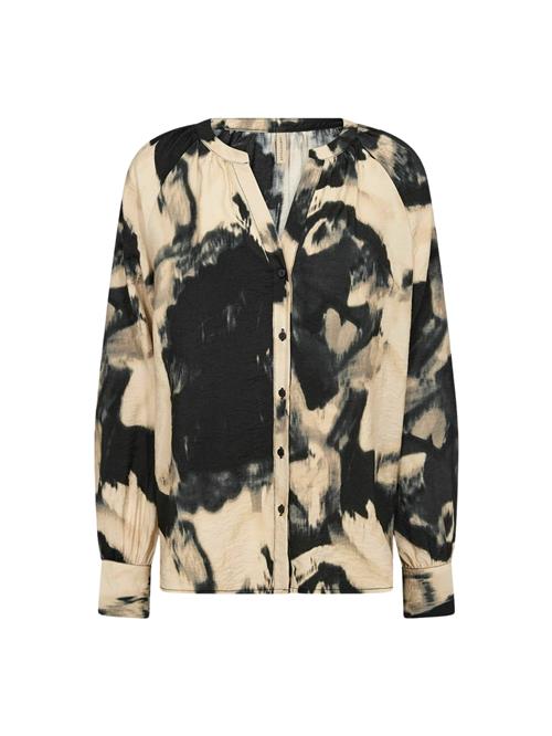 Soyaconcept Bluse 'Nadire 1'  beige / taupe / sort