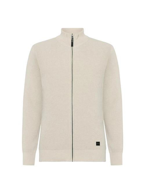 Signal Cardigan 'Connor'  ecru / sort
