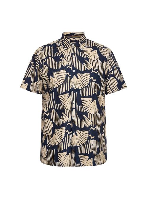 Signal Skjorte 'Pelle'  lysebeige / marin