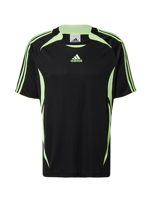 ADIDAS ORIGINALS Bluser & t-shirts 'Teamgeist Adicolor'  neongrøn / sort