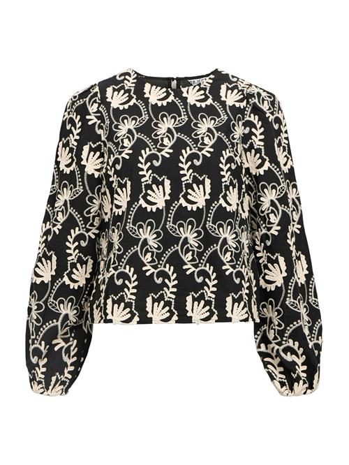 OBJECT Bluse 'OBJMya'  sort / hvid