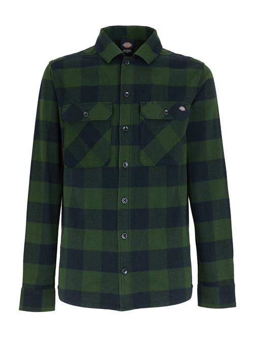 DICKIES Skjorte 'Sacramento'  navy / mørkegrøn