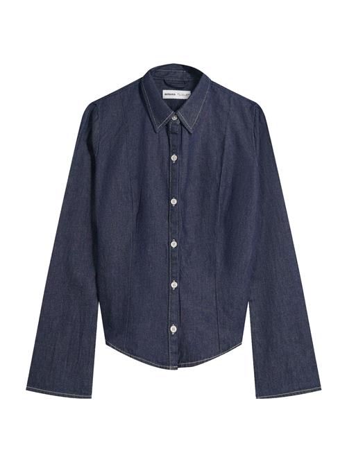 Bershka Bluse  navy
