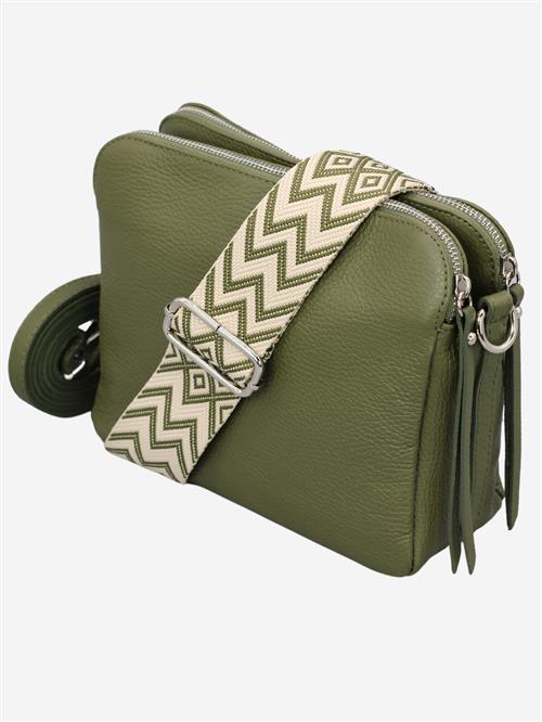 Adel Bags Skuldertaske 'MARA'  mørkegrøn