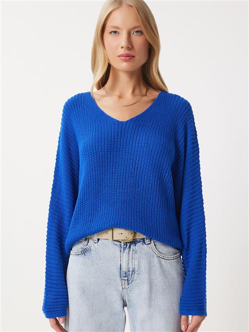 Happiness Istanbul Pullover  koboltblåt