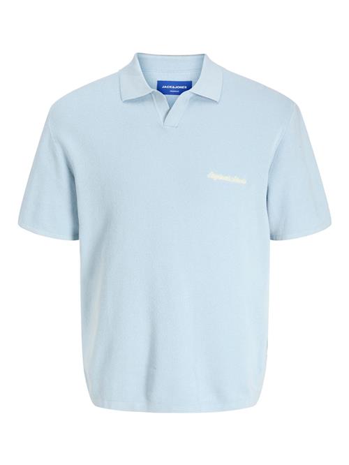 JACK & JONES Bluser & t-shirts 'JORNORREBRO'  lyseblå / hvid