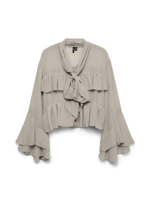 VERO MODA Bluse  grå