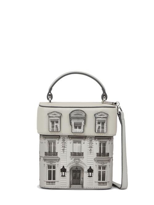 Karl Lagerfeld Håndtaske 'Essentials Maison'  beige / lysegrå / sort