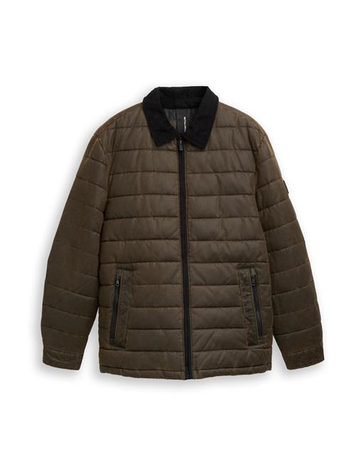 TOM TAILOR Overgangsjakke  mørkebrun