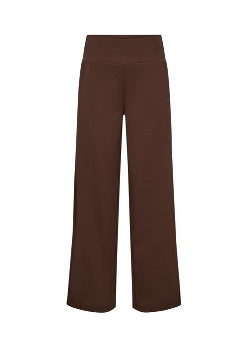 Soyaconcept Bukser med lægfolder 'SIHAM 48'  brun