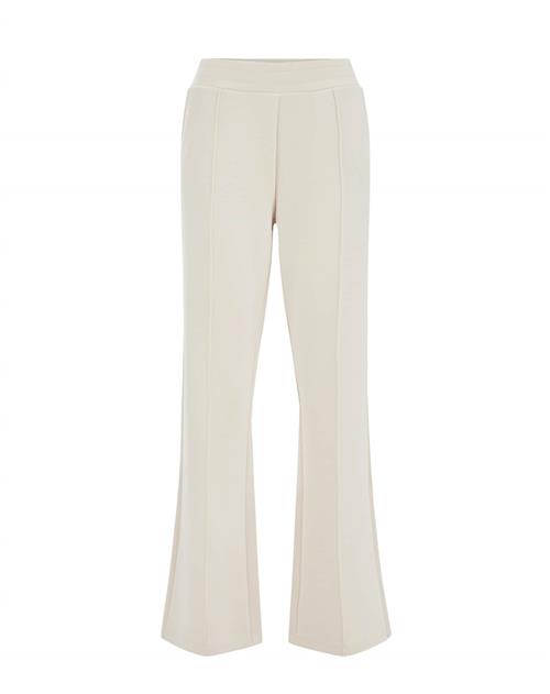 WE Fashion Bukser  naturhvid