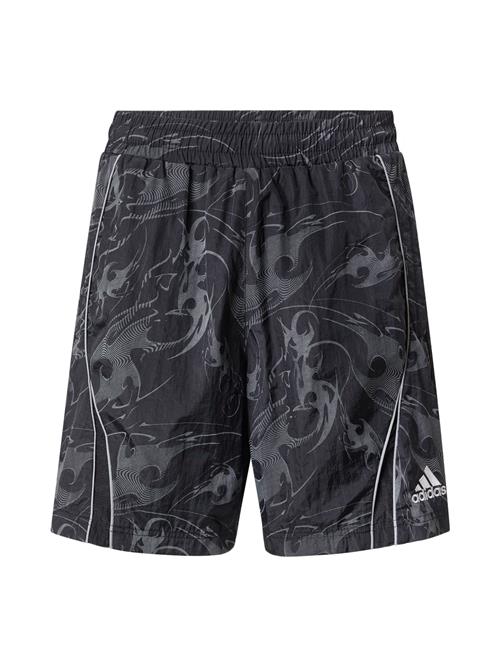 ADIDAS ORIGINALS Bukser 'ADILENIUM'  grå / sølvgrå / sort