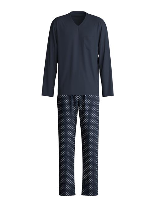 CALIDA Pyjamas lang  blå / safir