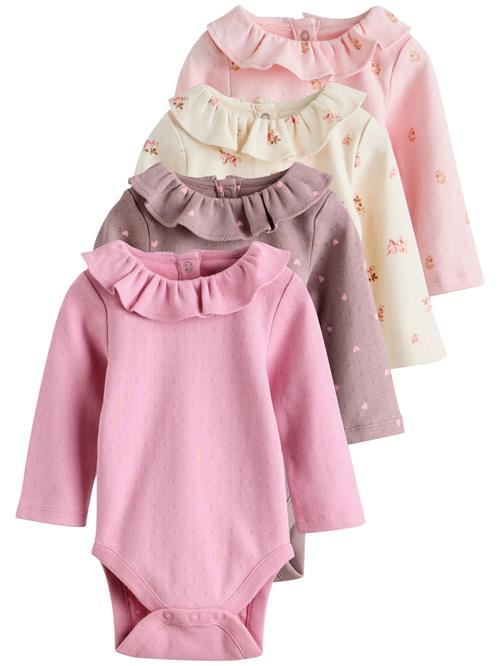 Next Sparkedragt/Body  lysviolet / lyserød / eosin / naturhvid