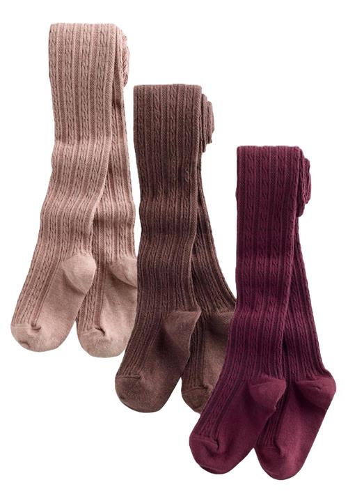 Next Strømpebukser  beige / brun / bordeaux