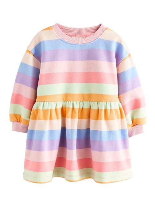 Next Kjole  royalblå / lysegrøn / orange / lyserød