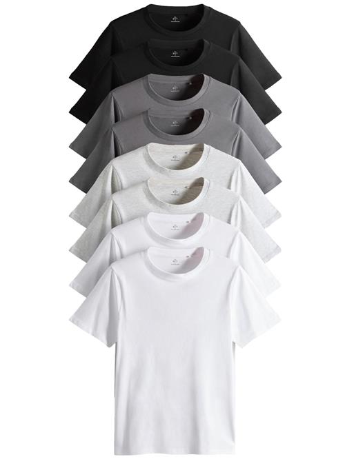 The Set Bluser & t-shirts  mørkegrå / grå-meleret / sort / hvid