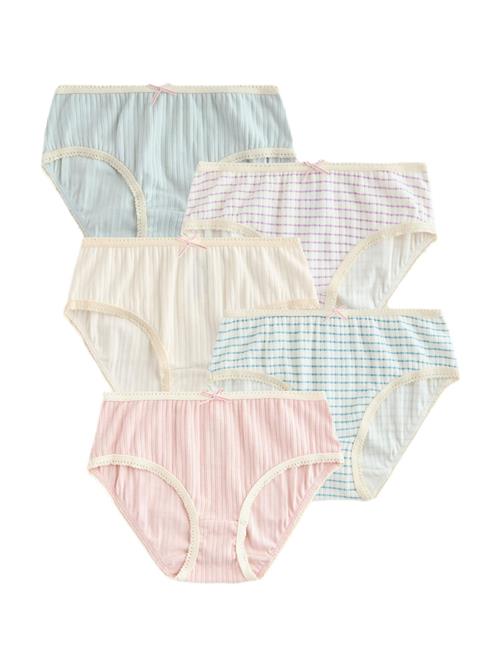 Next Underbukser  creme / lyseblå / lilla / lyserød