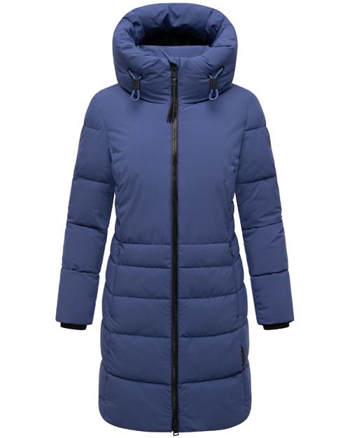 NAVAHOO Vinterfrakke 'Mondnebel XIV'  violetblå