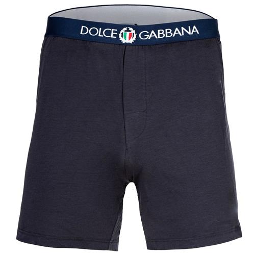DOLCE & GABBANA Boksershorts  mørkeblå / grøn / rød / hvid