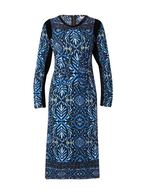 Derhy Kjole 'DEDICACE ROBE'  mørkeblå / gul / sort / hvid