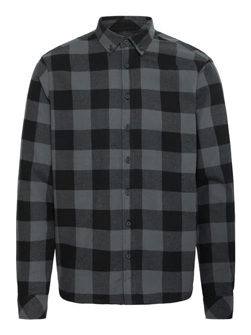 BLEND Skjorte 'BHBuster'  antracit / sort