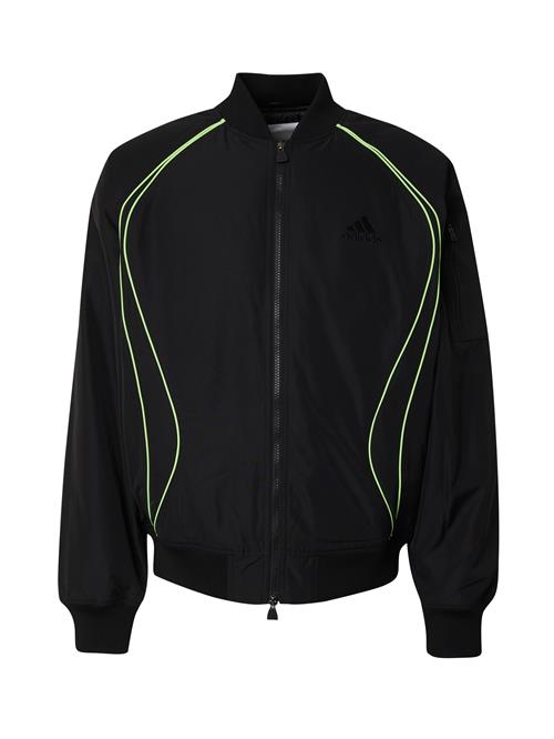 ADIDAS ORIGINALS Overgangsjakke 'TEAMGEIST'  lysegrøn / sort