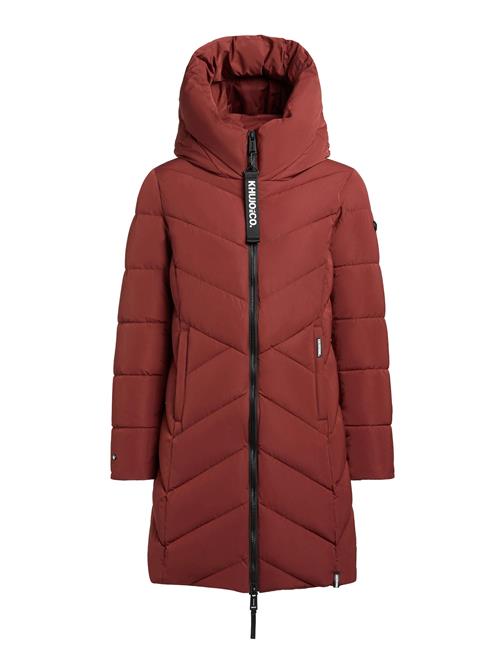 khujo Vinterfrakke 'Darka2-YM'  mørkerød