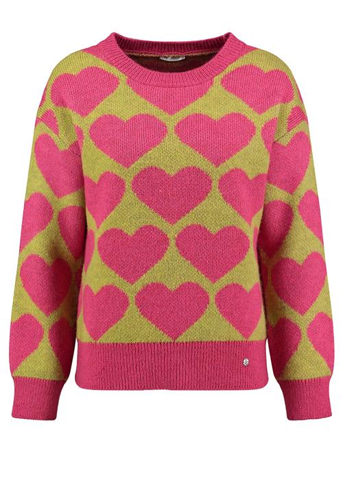 Key Largo Pullover 'Beat'  kiwi / pink