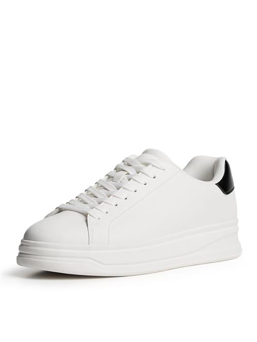 Bershka Sneaker low  sort / hvid