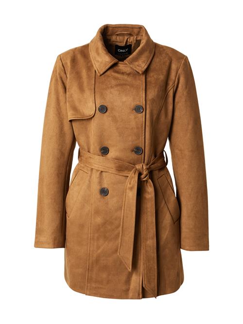 ONLY Overgangsfrakke 'ONLVALERIE'  cognac