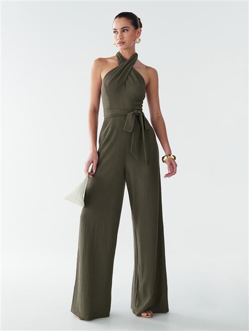 BWLDR Jumpsuit 'AMBER'  oliven