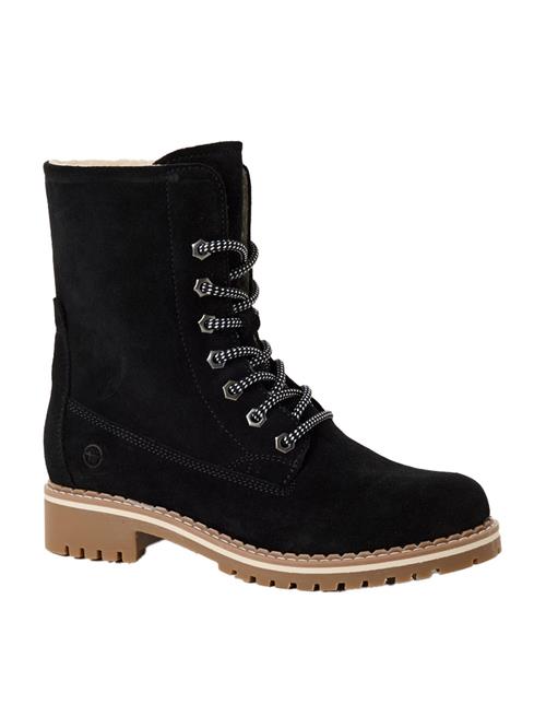 Tamaris Snørestøvletter  sort