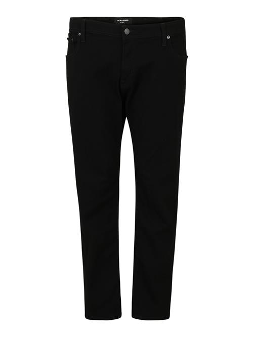 Jack & Jones Plus Jeans 'JJIGlenn JJOriginal'  black denim