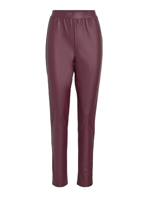 VILA Bukser  rødviolet