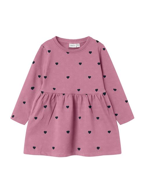 NAME IT Kjole 'NMFDAVINA'  navy / lilla