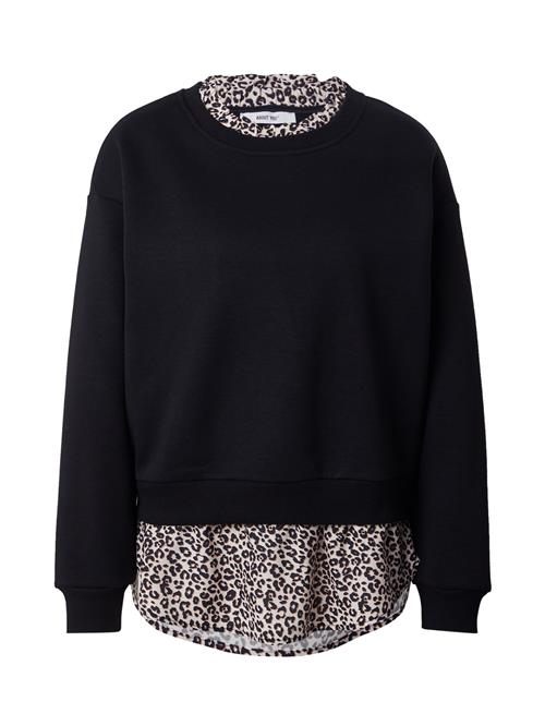 ABOUT YOU Sweatshirt 'Clara'  creme / umbra / sort