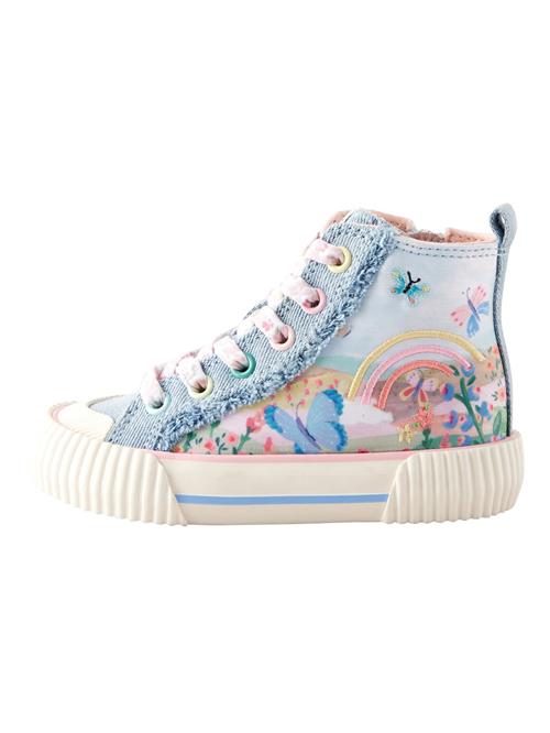 Next Sneakers  lyseblå / lemon / lysegrøn / pink