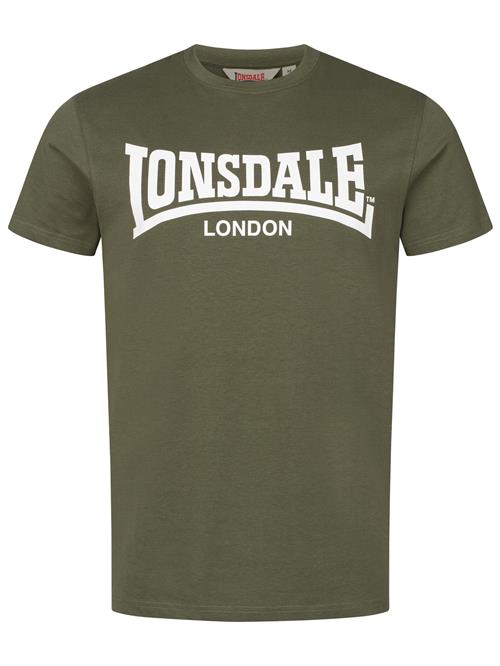 LONSDALE Bluser & t-shirts 'Fulwood'  oliven / hvid
