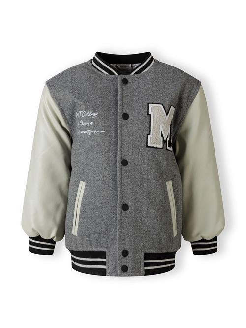 MINOTI Overgangsjakke  grå / mørkegrå / hvid