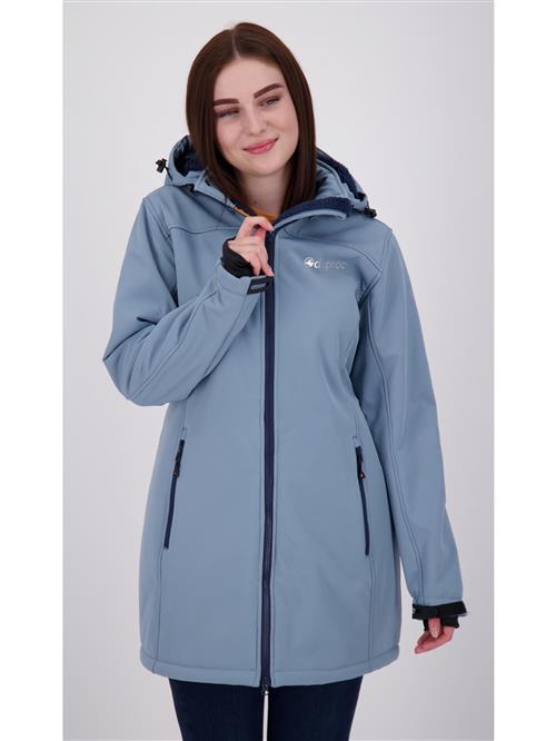 deproc Overgangsjakke 'KEELE PEAK II WOMEN'  lyseblå