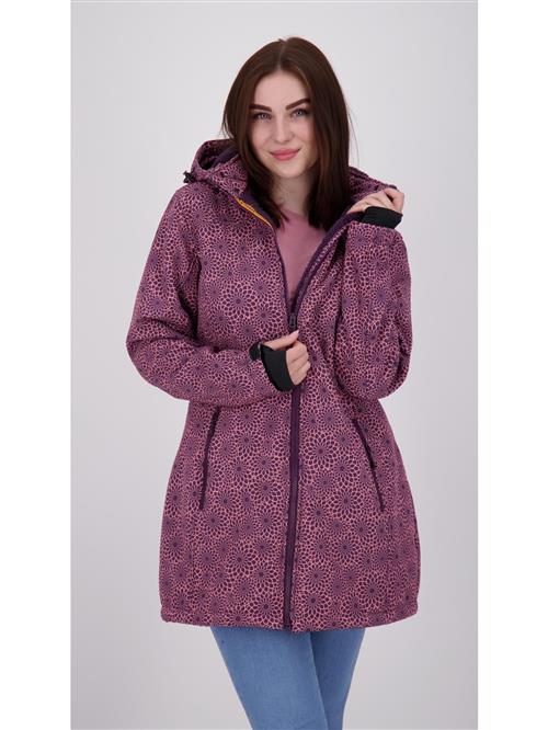 deproc Overgangsjakke 'KEELE PEAK II WOMEN'  bordeaux