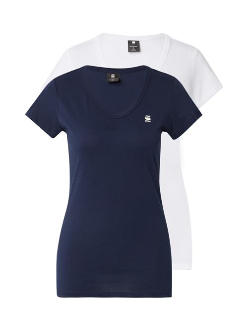 G-STAR Shirts  navy / hvid
